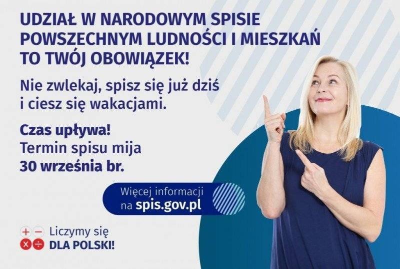 7 lipca br. kończy się okres przyjmowania zgłoszeń do loterii spisowej
