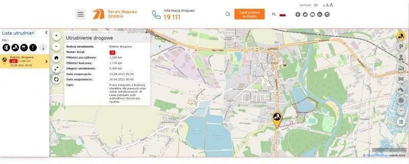 Budowa chodnika wzdłuż ulicy Wadowickiej w Zatorze