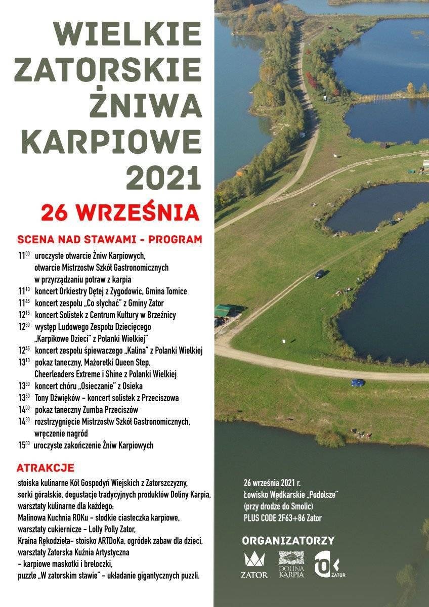 Wielkie Zatorskie Żniwa Karpiowe 2021