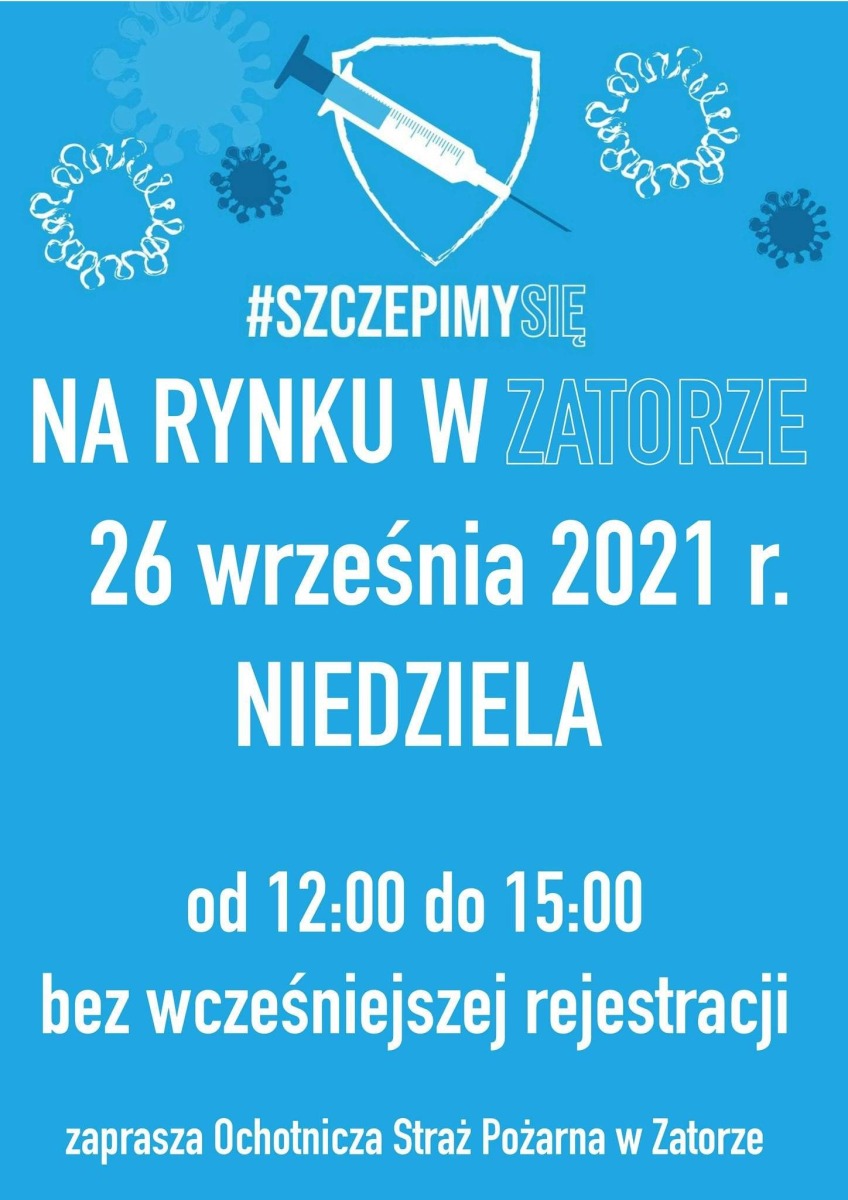 Sczepimy się na Runku w Zatorze