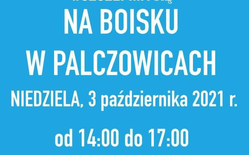 Szczepimy się na boisku w Palczowicach