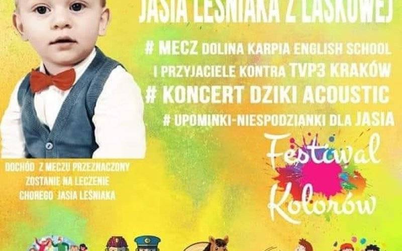 W niedzielę gramy dla Jasia z Laskowej!