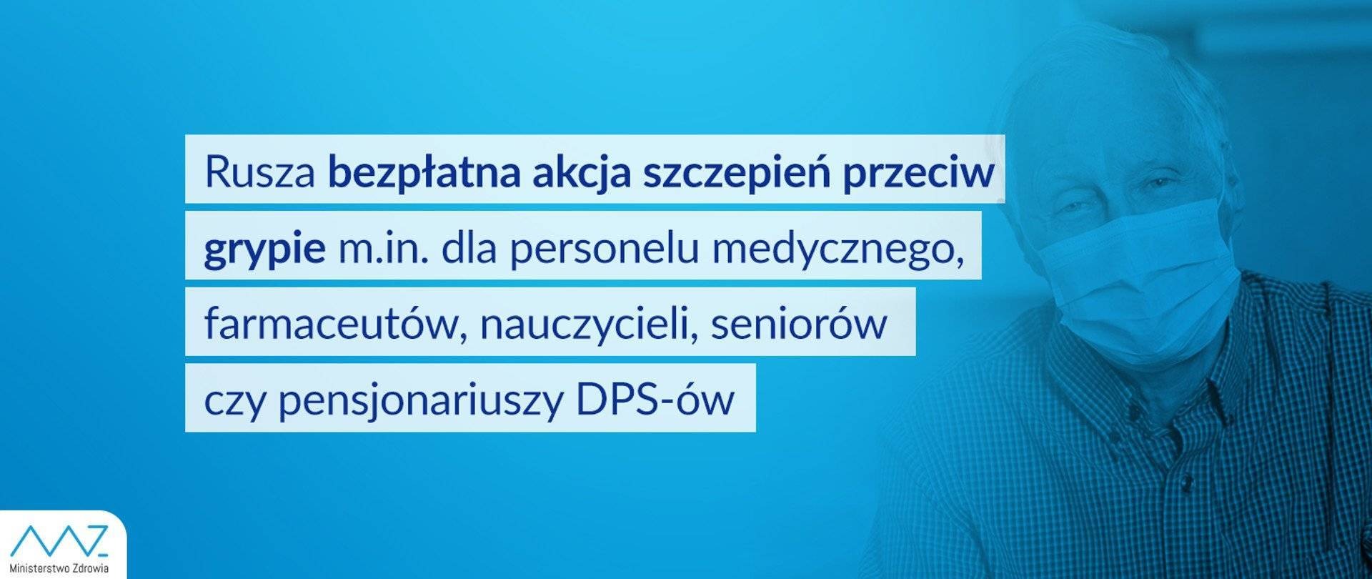 Rusza bezpłatna akcja szczepień przeciw grypie