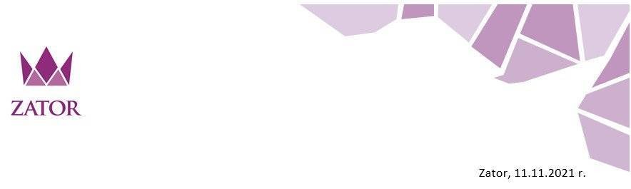 List Burmistrza Zatora z okazji Święta Niepodległości