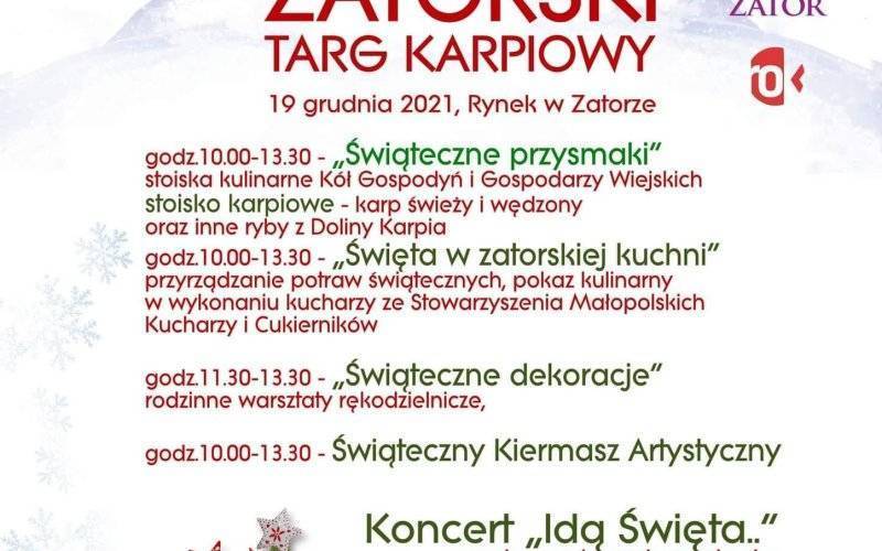 Świątecznie na Rynku w Zatorze...