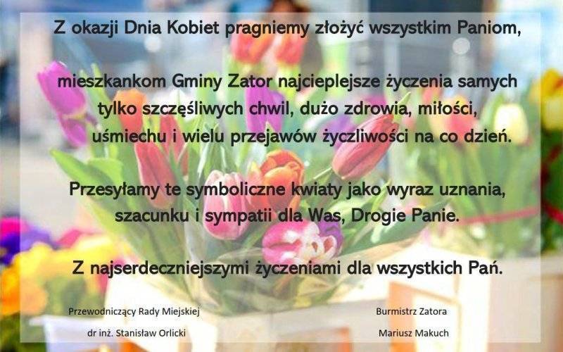 Najlepsze Życzenia z okazji Dnia Kobiet