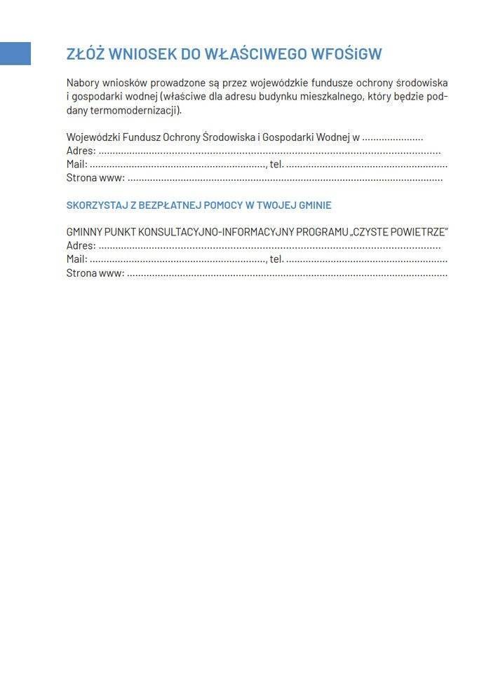 Zmiany w Programie "Czyste Powietrze" obowiązujące od 25 stycznia 2022 roku