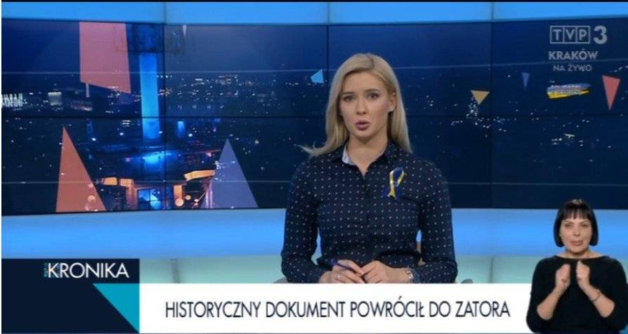 Historyczny dokument wrócił do Zatora