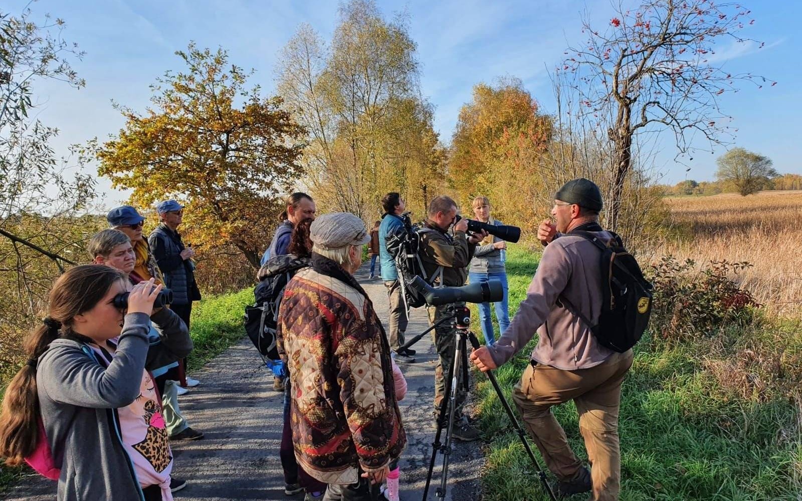 Wycieczka przyrodnicza z Burmistrzem Zatora