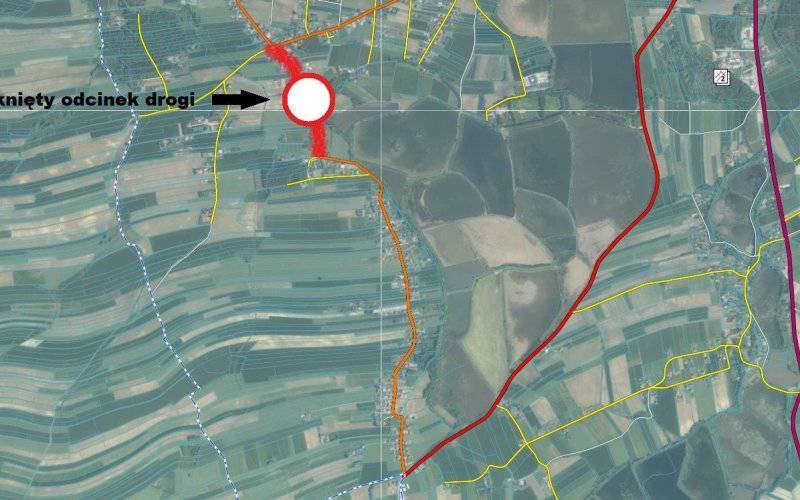 ZAMKNIĘTA UL. CENTRALNA W ŁOWICZKACH