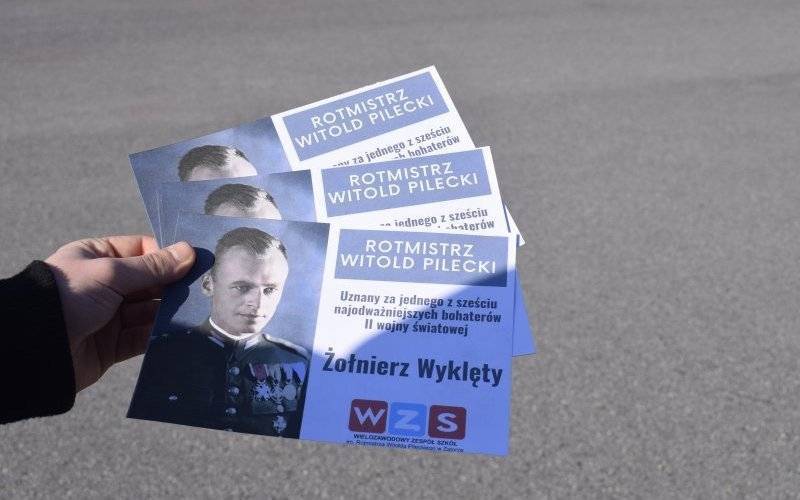 Dzień Patrona w Wielozawodowym Zespole Szkół im. rtm. Witolda Pileckiego w Zatorze