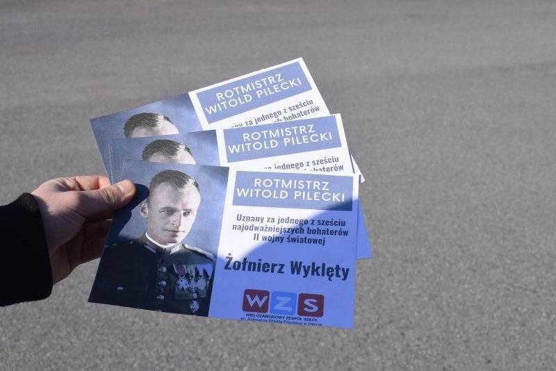 Dzień Patrona w Wielozawodowym Zespole Szkół im. rtm. Witolda Pileckiego w Zatorze