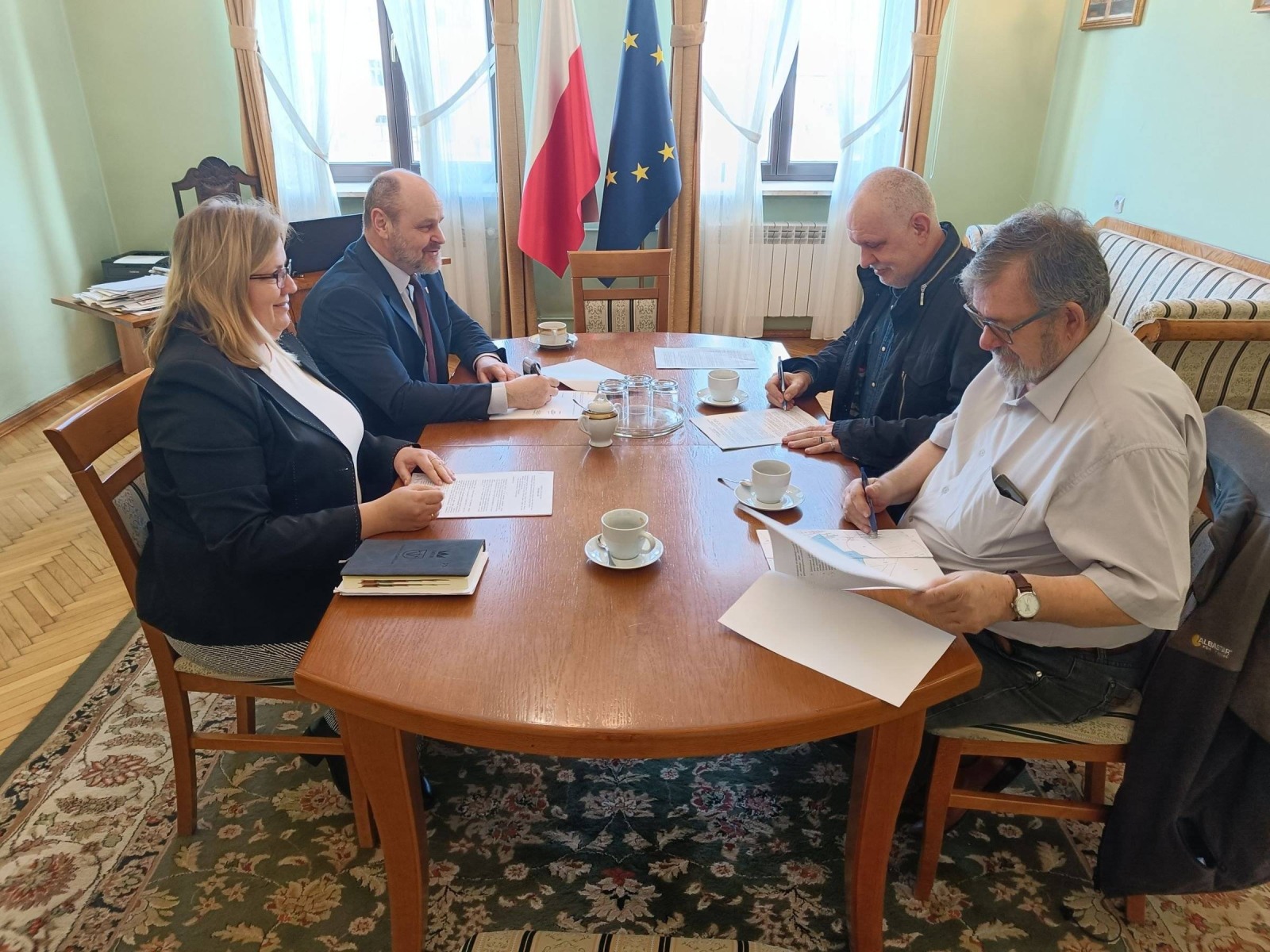 Podpisano umowę na dzierżawę zbiornika Ślepowron w Podolszu