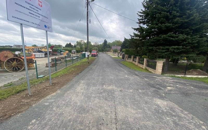 Zakończono realizację zadania dotyczącego „ Modernizacji odcinków 3 dróg gminnych”