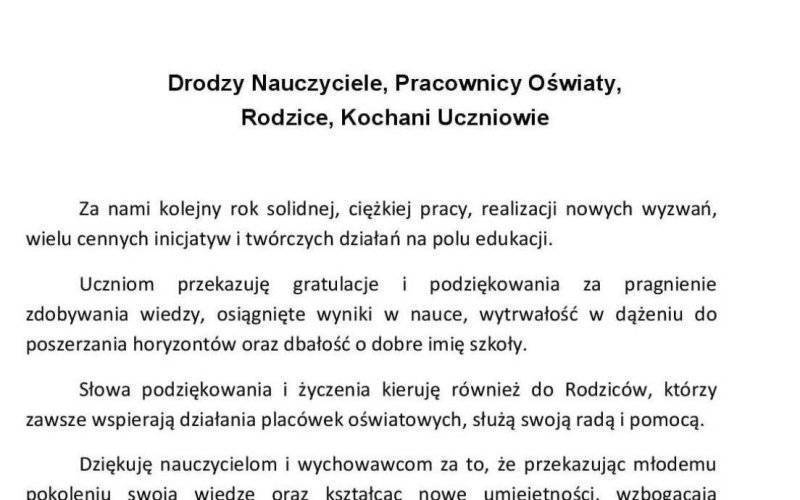 Zakończenie roku szkolnego 2022/2023