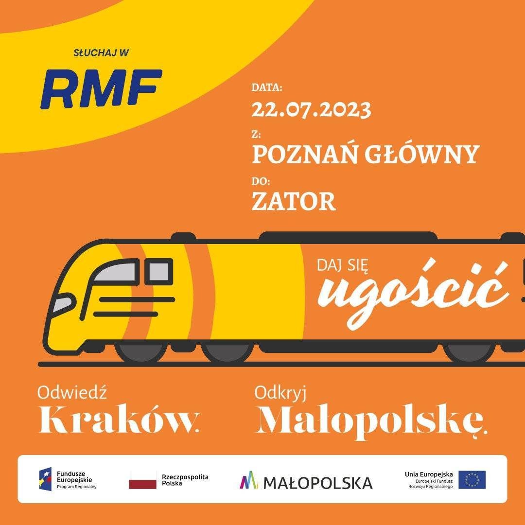 Golec Orkiestra, Blue Cafe, Katarzyna Bosacka i...ratownicy GOPR w kolejnym wakacyjnym pociągu „Daj się ugościć!" już w tę sobotę!