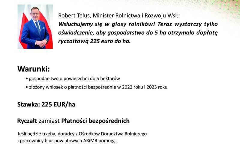 Płatność dla małych gospodarstw w ramach dopłat bezpośrednich