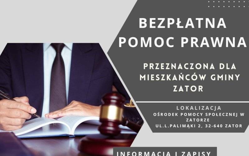 Bezpłatna Pomoc Prawna w Zatorze