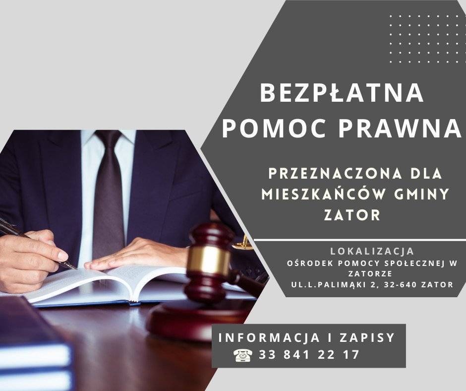Bezpłatna Pomoc Prawna w Zatorze