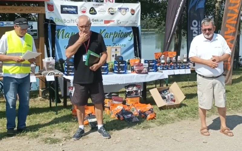 Uroczyste zakończenie Inter Carp Maraton o Puchar Burmistrza Zatora i jeziora Ślepowron