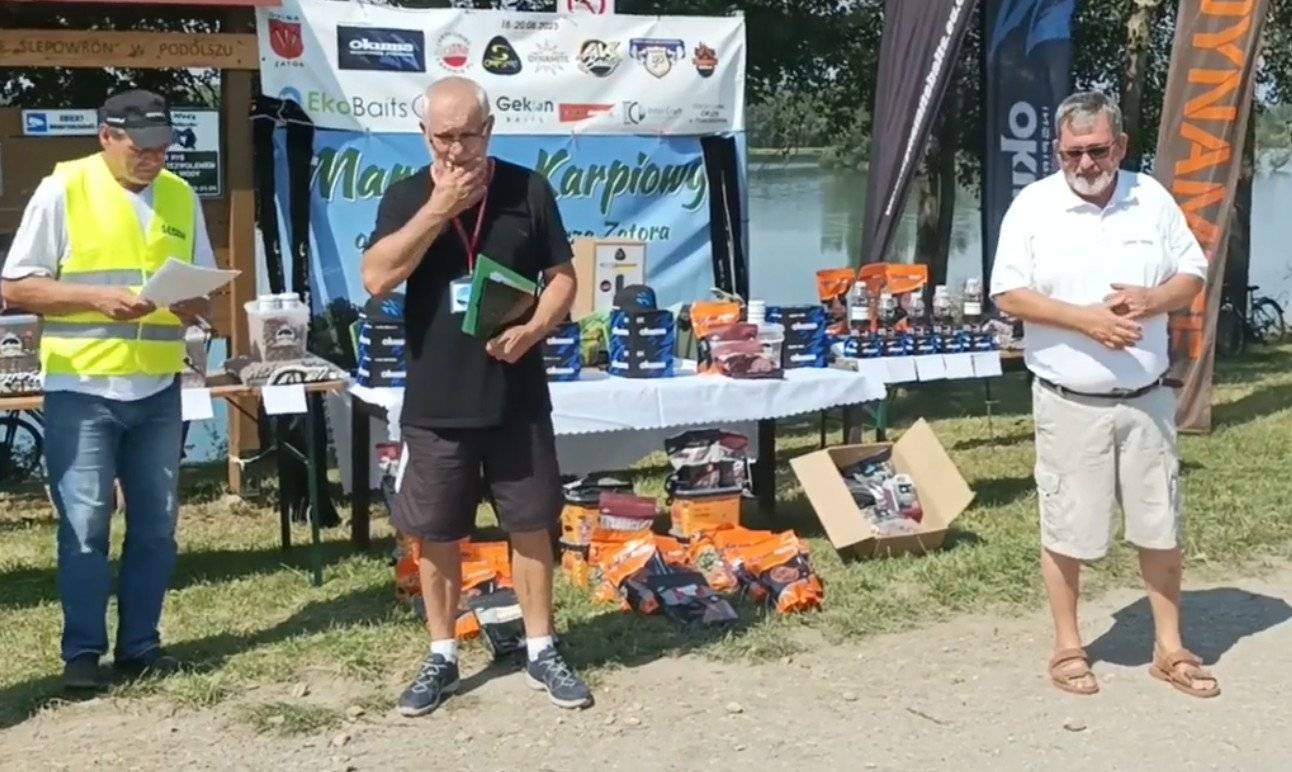 Uroczyste zakończenie Inter Carp Maraton o Puchar Burmistrza Zatora i jeziora Ślepowron