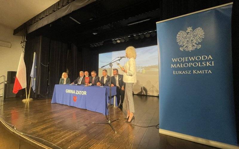 Kolejna gminna inwestycja dofinansowana przez Małopolski Urząd Wojewódzki