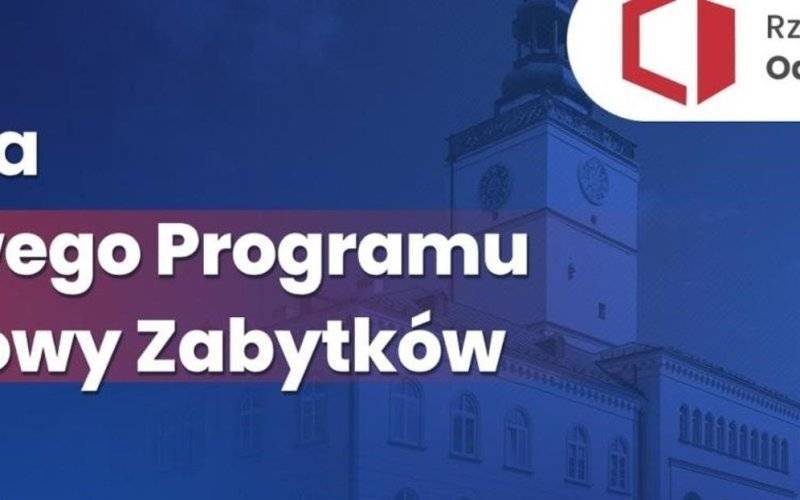 Dofinansowanie rewaloryzacji zabytkowego dolnego parku w Zatorze.