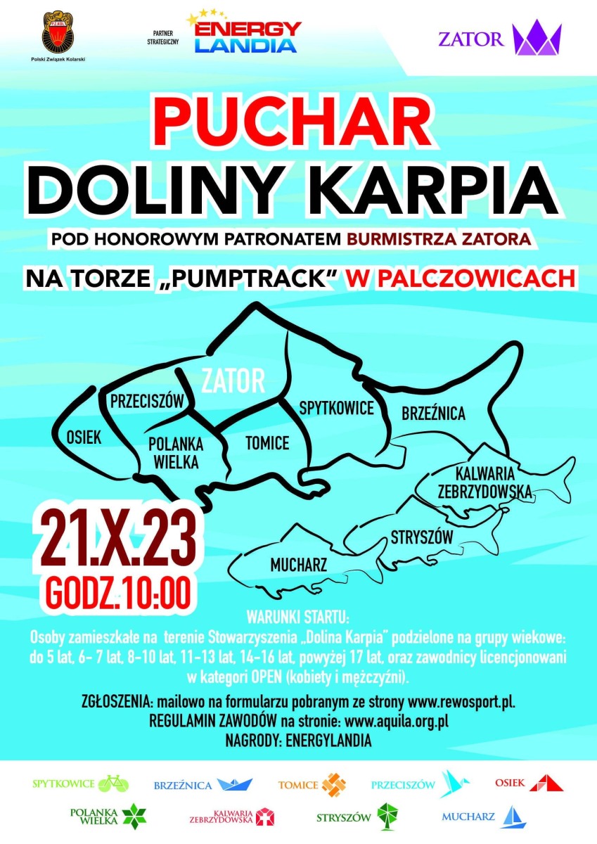 I Puchar Doliny Karpia na torze "Pumptrack" w Palczowicach