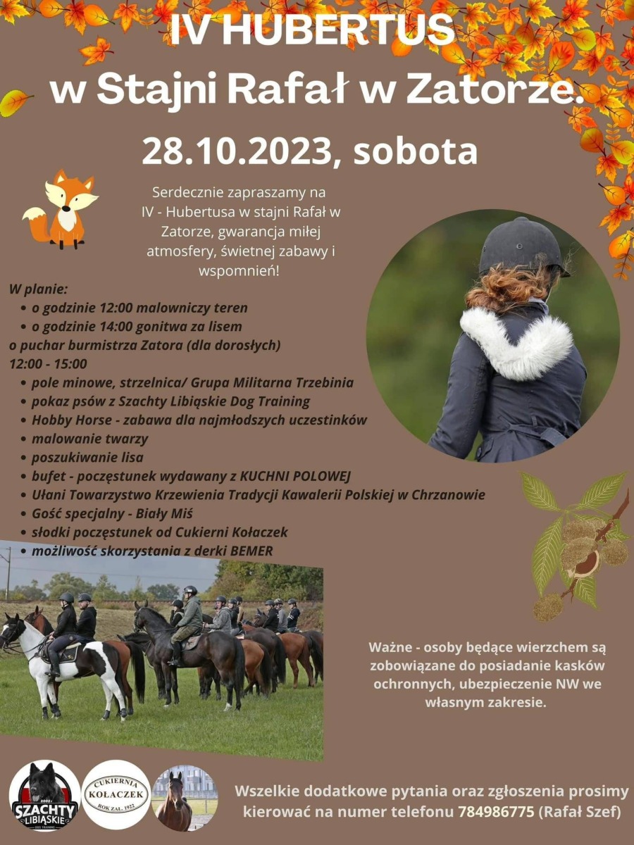 IV Hubertus w stajni Rafał w Zatorze