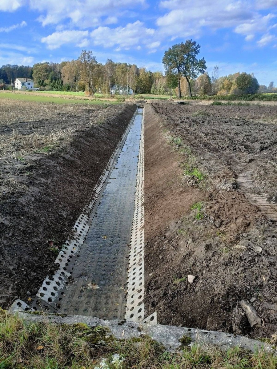 ODBUDOWA POTOKU ŁOWICZANKA w 2023 r.