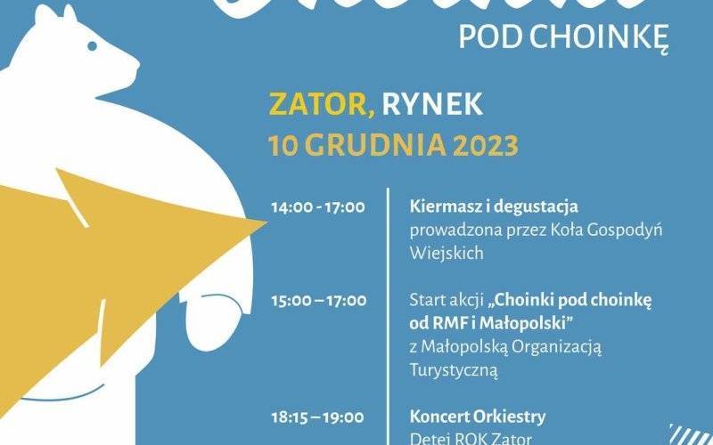Choinki pod choinkę od RMF FM w Zatorze