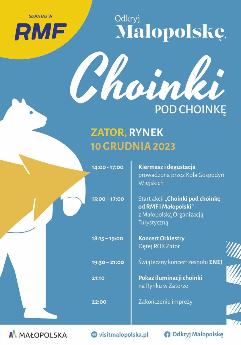 Choinki pod choinkę od RMF FM w Zatorze