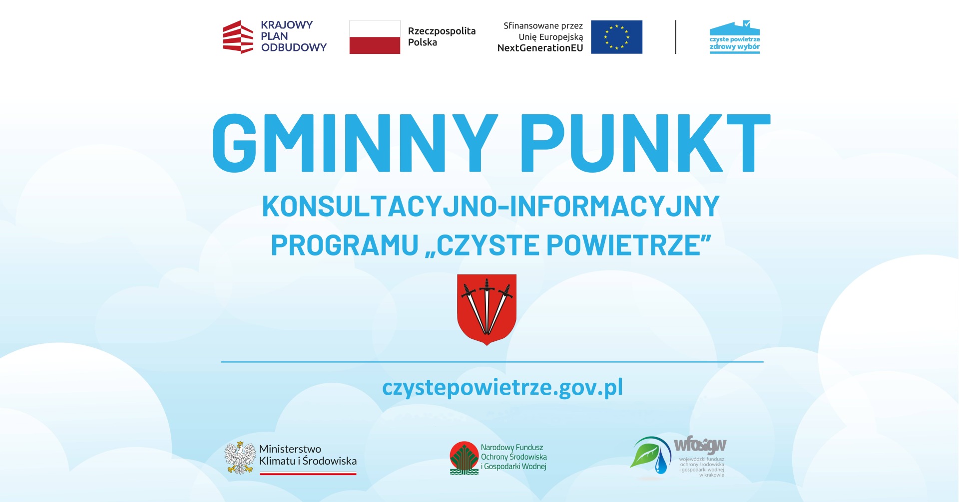 Informacja o funkcjonowaniu gminnego punktu konsultacyjno-informacyjnego Programu Priorytetowego CZYSTE POWIETRZE