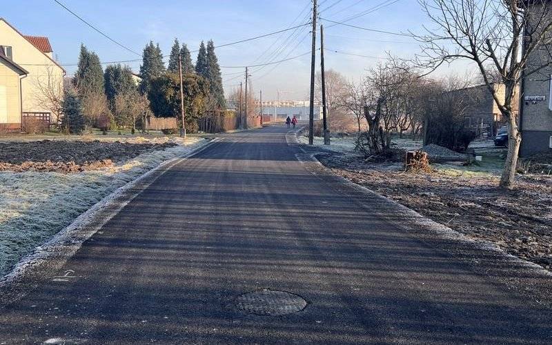 Zakończono remont drogi gminnej - ul. Kopernika w Zatorze