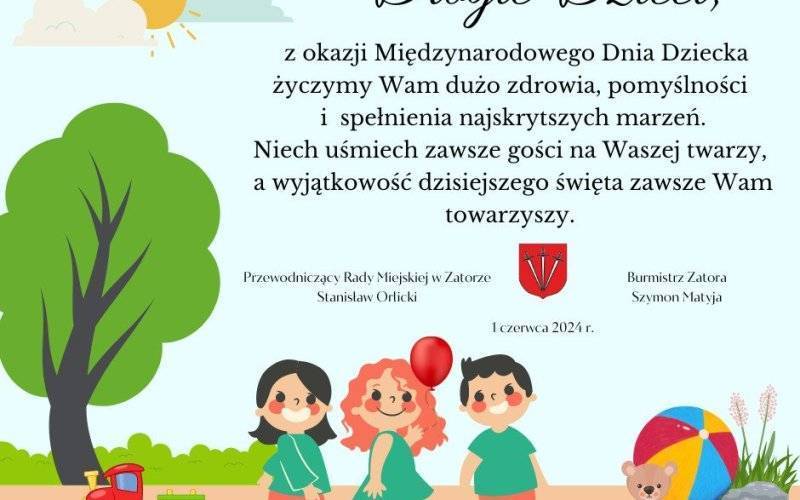 Życzenia z okazji dnia dziecka.
