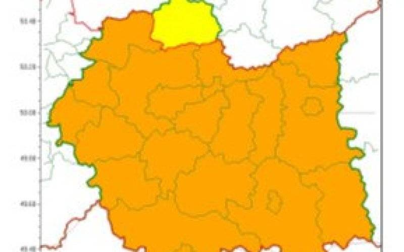Ostrzeżenie meteorologiczne Burze 2stopnia 31.05.2024