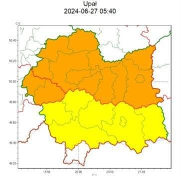 Ostrzeżenie meteorlogiczne 193