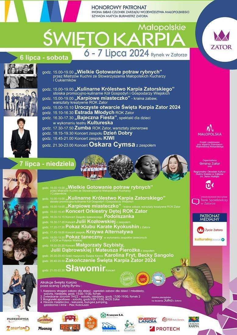 Małopolskie „Święto Karpia”- Zator 2024