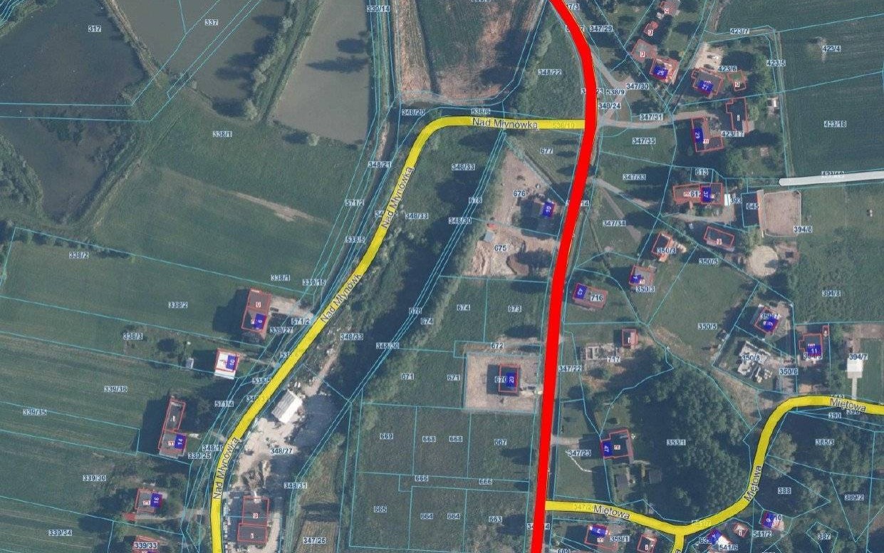 Utrudnienia na ul. Wiejskiej w Laskowej