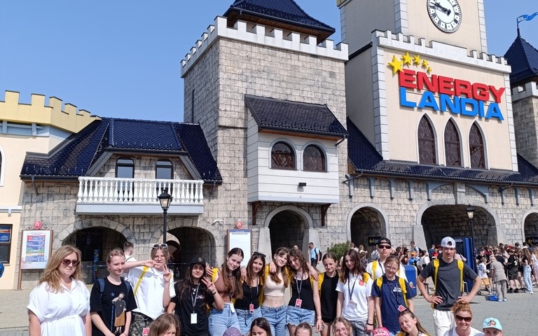 Wizyta uczniw z Bojnic w naszej Gminie