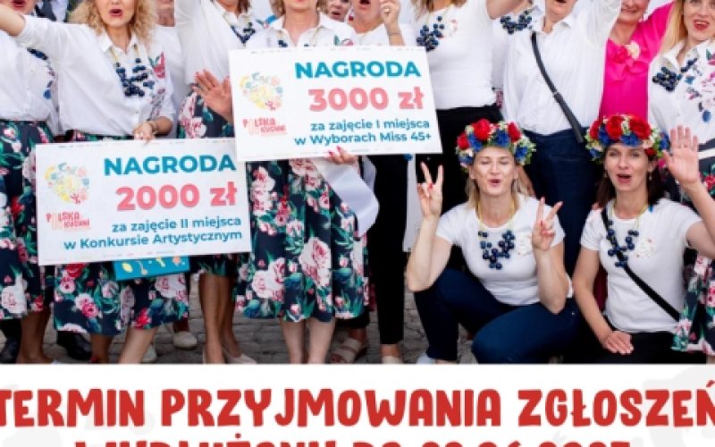 Informacja o zmianie terminu nadsyłania zgłoszeń do Ogólnopolskiego Konkursu dla Kół Gospodyń Wiejskich!
