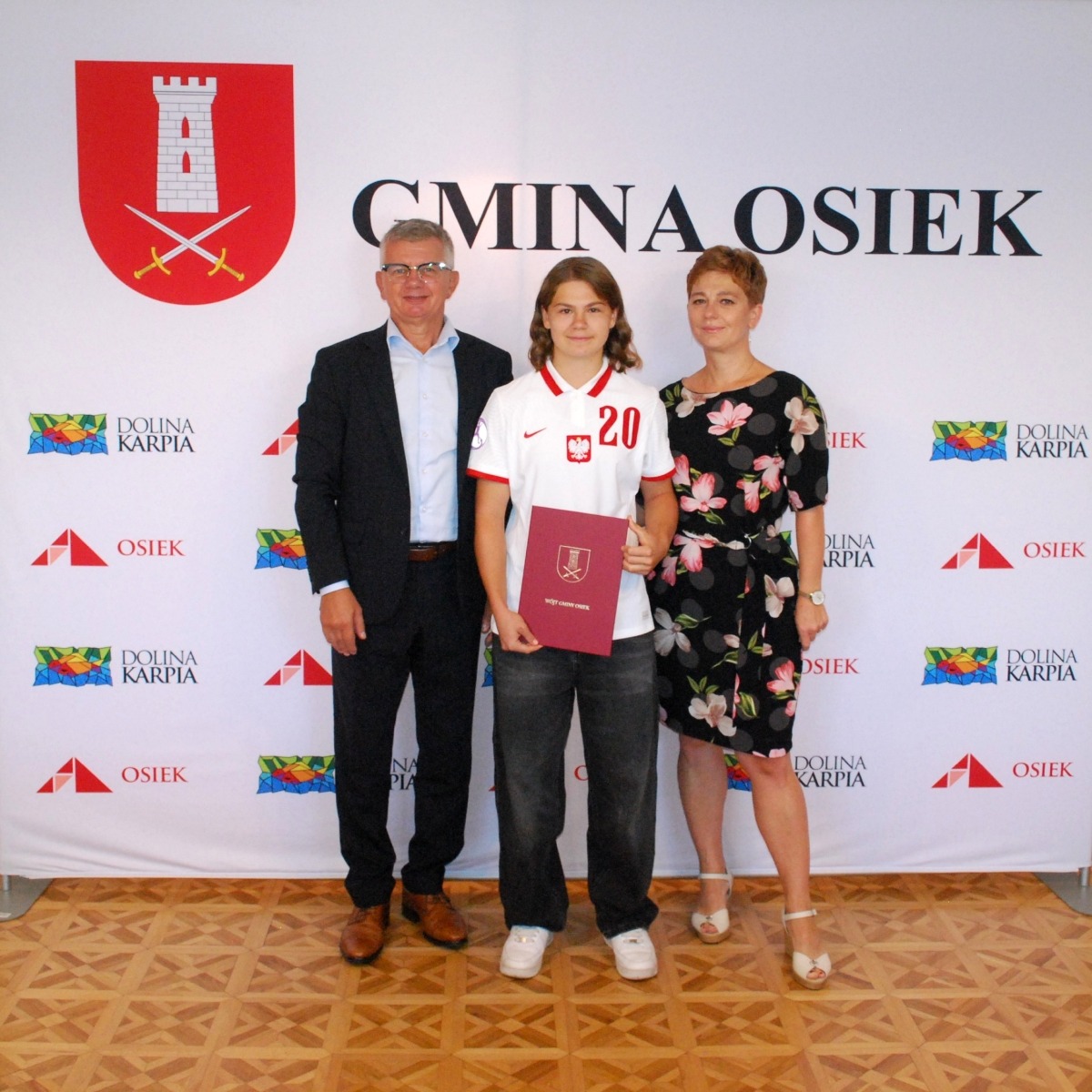 Nagroda Wójta Gminy Osiek dla Julii Sikory