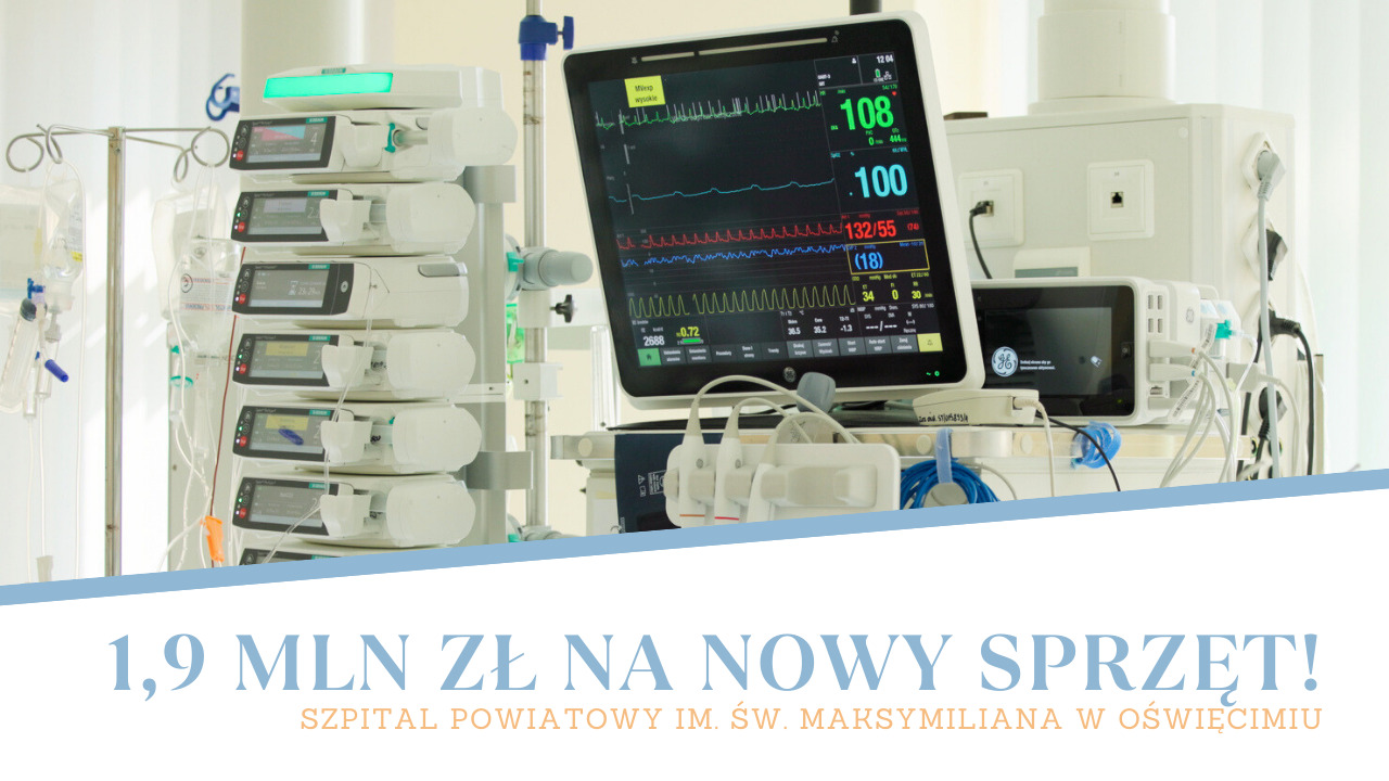 Nowy sprzęt medyczny już służy pacjentom naszego szpitala!
