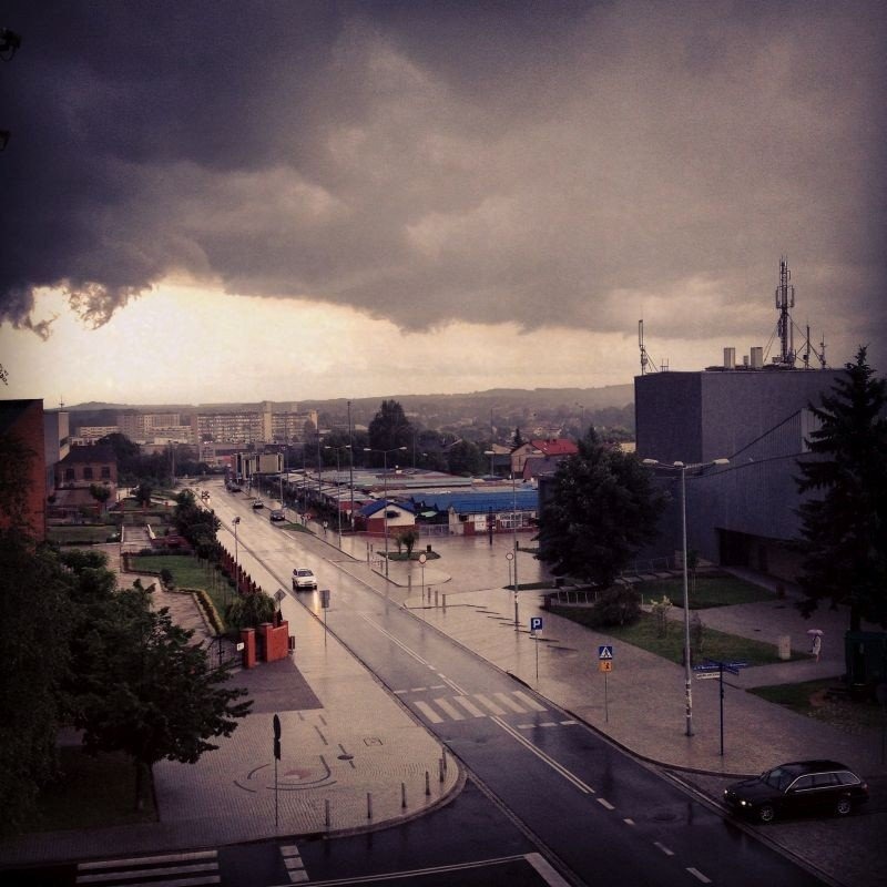 Detektor burzowy w Powiecie Oświęcimskim.