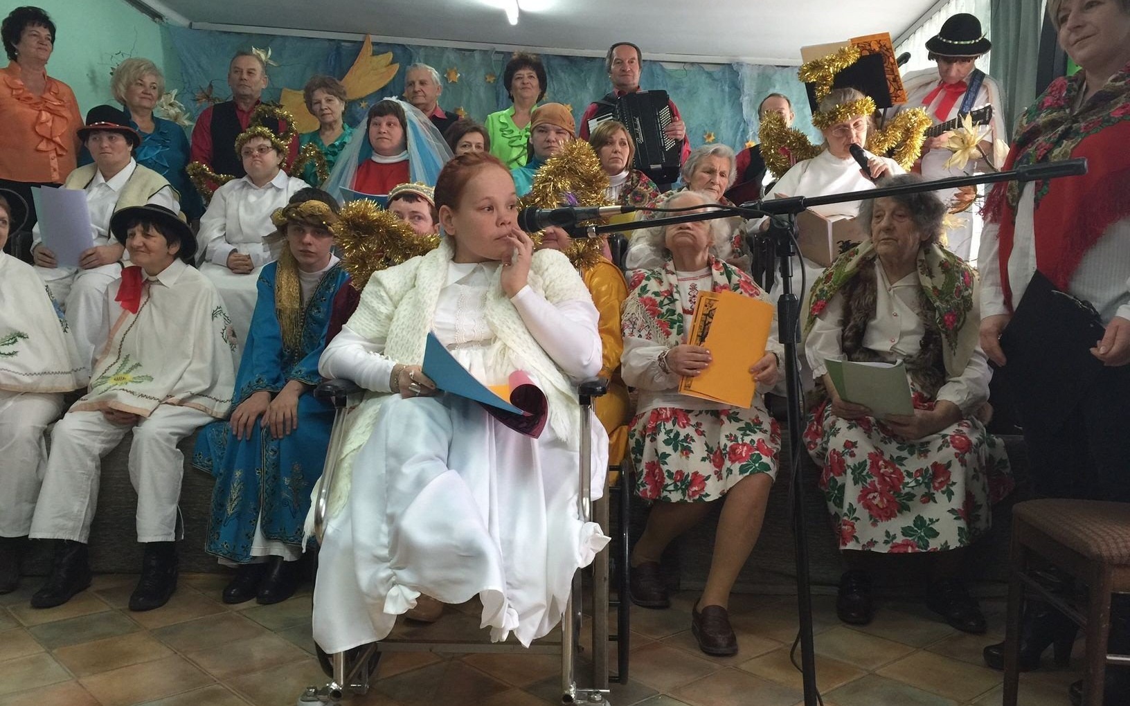 Artystyczne dusze podopiecznych z Grojca