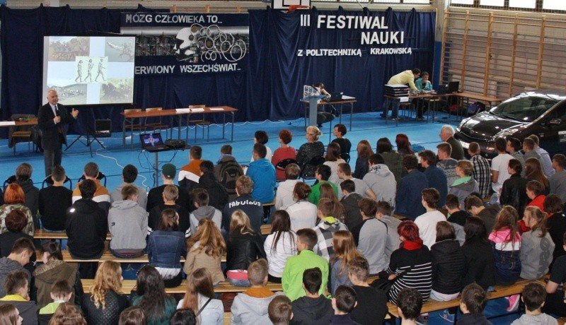 III FESTIWAL NAUKI POLITECHNIKI KRAKOWSKIEJ W POWIATOWEJ TRÓJCE