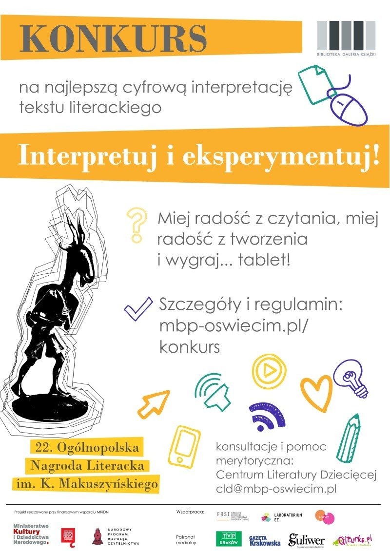 INTERPRETUJ, EKSPERYMENTUJ I ZDOBYWAJ NAGRODY