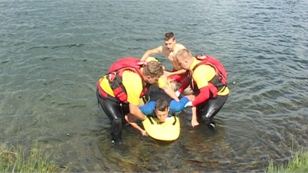 MWOPR: na ratunek na desce (WIDEO)