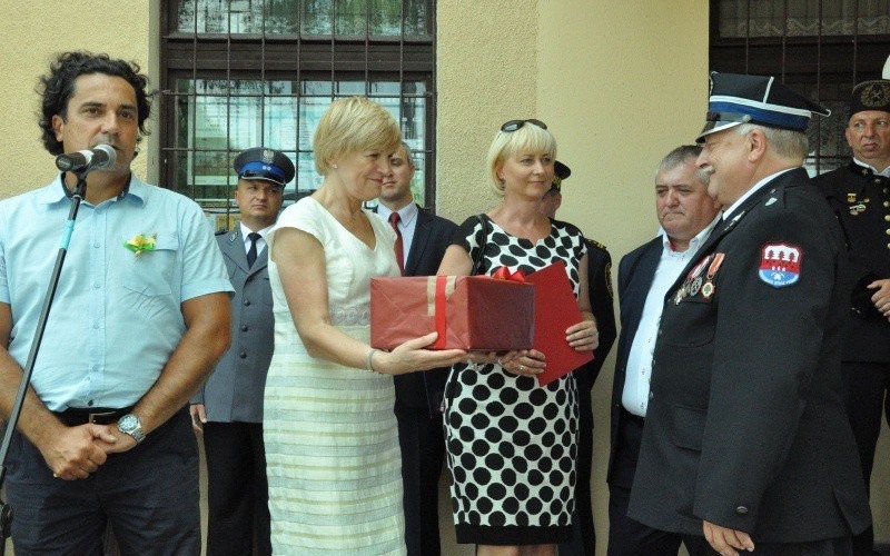 Sztandar dla OSP Bór