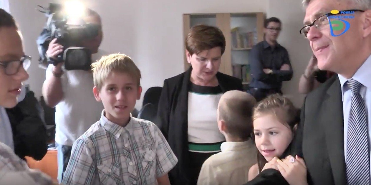 Poseł Beata Szydło odwiedziła kęcką placówkę [ZOBACZ VIDEO]